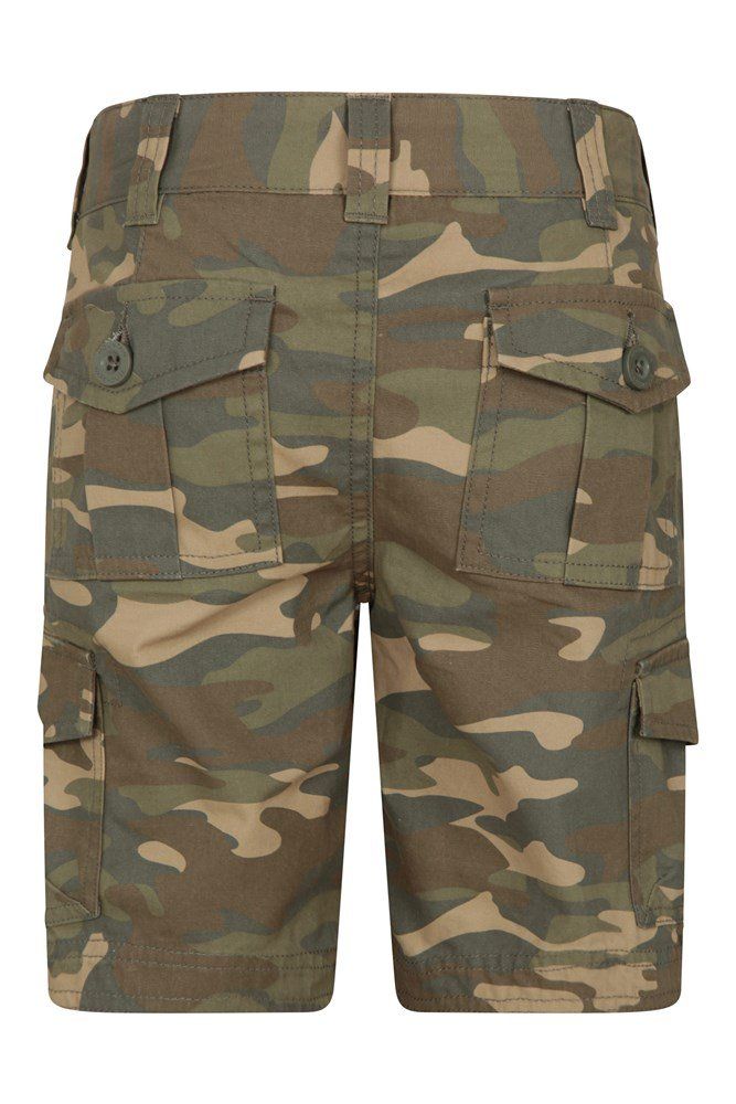 Camo Cargo Kids Shorts