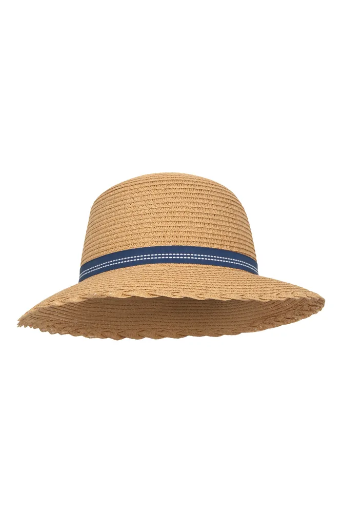 Gardening Womens Straw Sun Hat with Bow