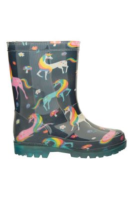 Splash Junior Flashing Lights Rain Boots