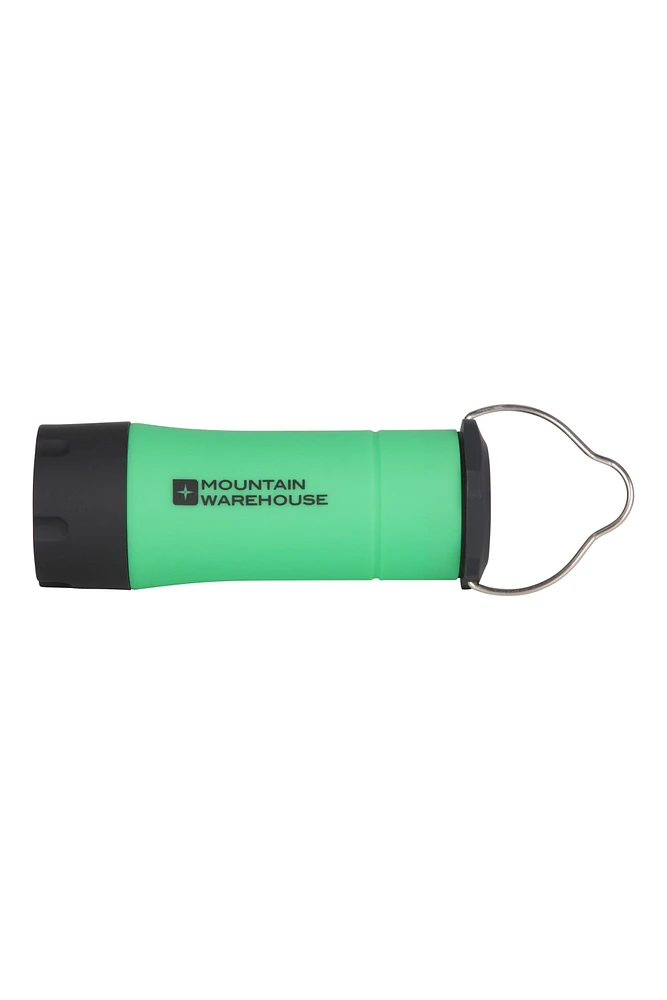 2-in-1 Rubber Flashlight