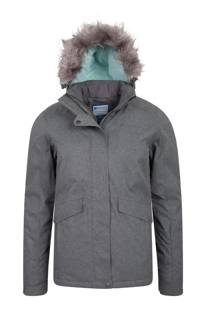 Snowfall Womens Textured Ski Jacket