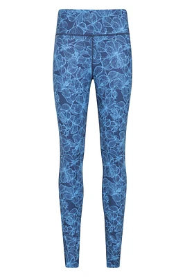 Patterned Womens High Rise Leggings
