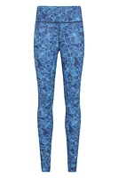 Patterned Womens High Rise Leggings