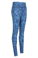 Patterned Womens High Rise Leggings