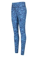 Patterned Womens High Rise Leggings