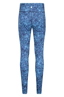 Patterned Womens High Rise Leggings