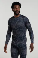 Talus Mens Printed Thermal Top