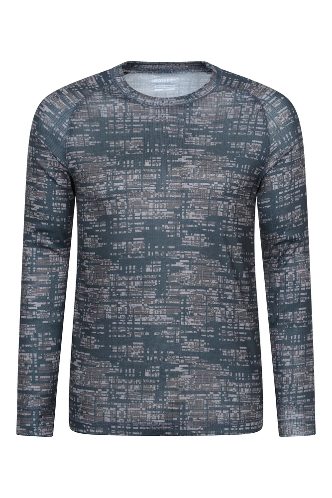 Talus Mens Printed Thermal Top