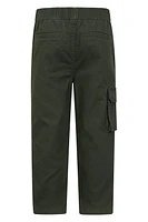 Pull Up Kids Jersey Lined Cargo Pants