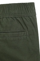 Pull Up Kids Jersey Lined Cargo Pants