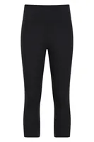 Blackout High-Waisted Womens Capri Leggings