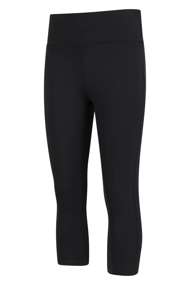 Blackout High-Waisted Womens Capri Leggings