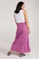 Shore Womens Long Jersey Skirt
