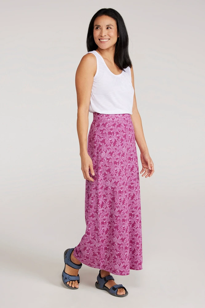 Shore Womens Long Jersey Skirt