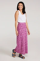Shore Womens Long Jersey Skirt