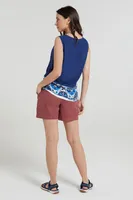 Orchid Printed Womens Tank Top