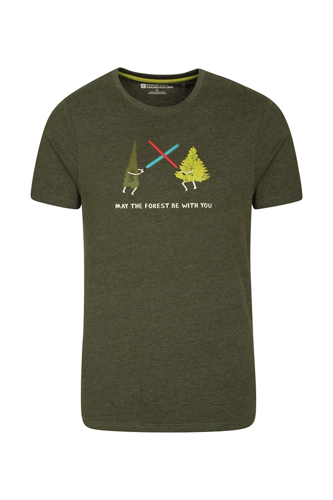 May The Forest Be With You Mens T-Shirt