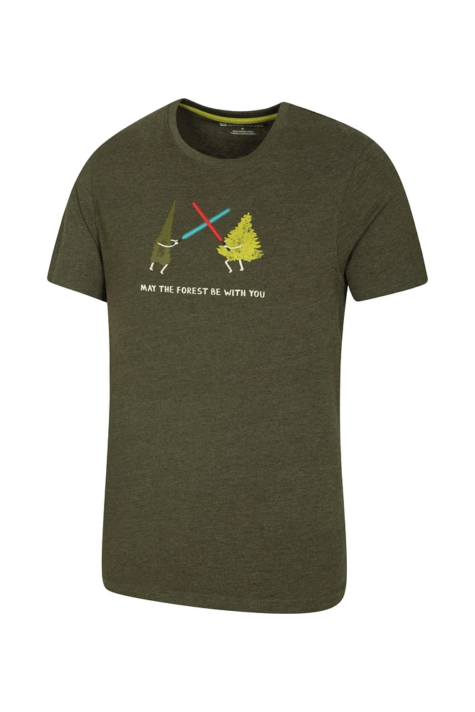 May The Forest Be With You Mens T-Shirt