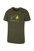 May The Forest Be With You Mens T-Shirt