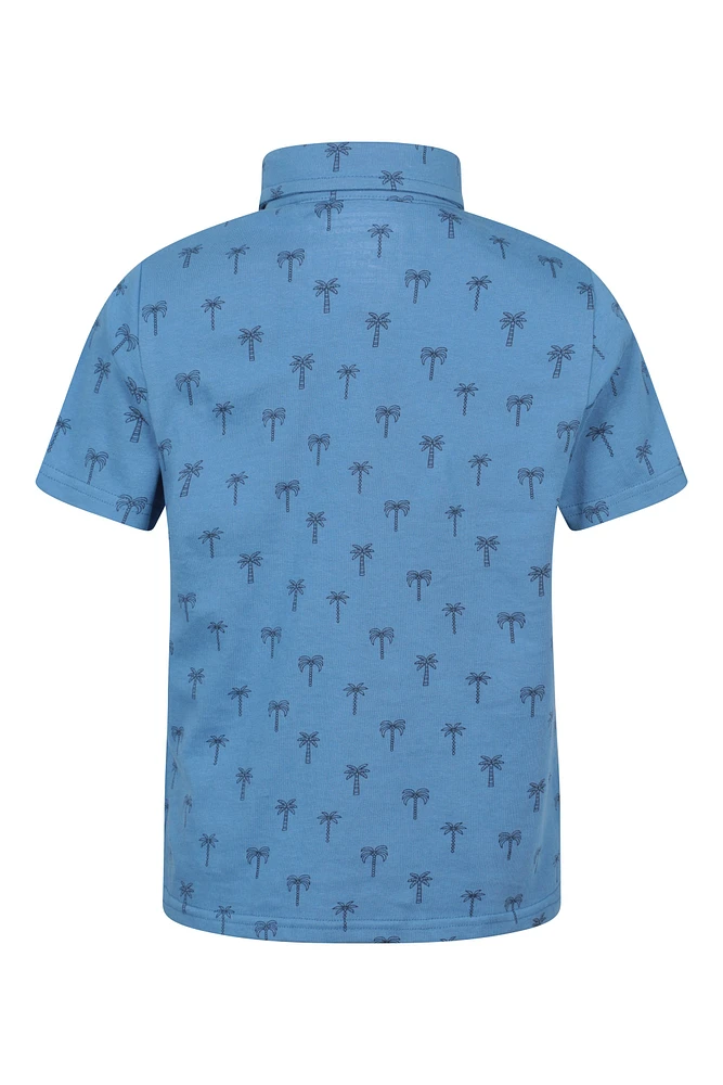 Printed Kids Polo Shirt