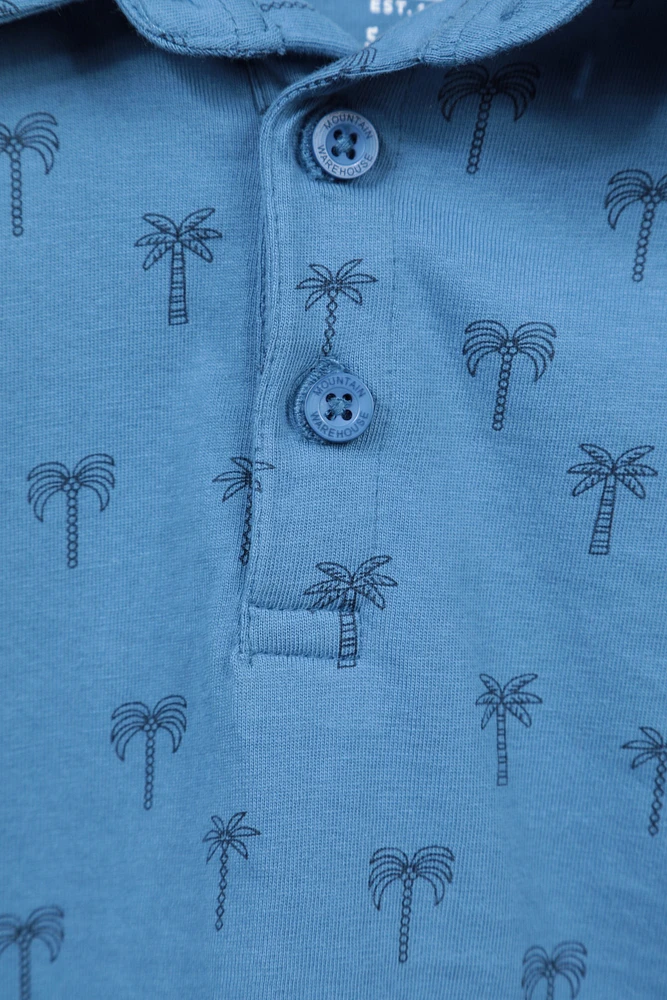 Printed Kids Polo Shirt