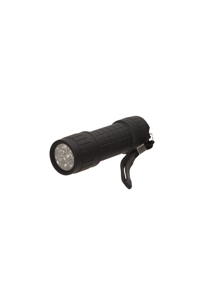 9 LED Mini Rubber Flashlight