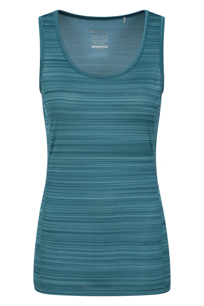 Endurance Striped Womens Tank Top