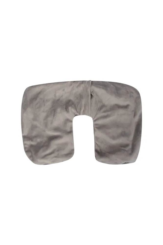 Easy Inflate Fleece Pillow