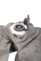 Easy Inflate Fleece Pillow