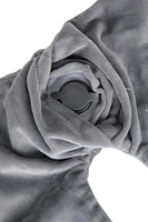 Easy Inflate Fleece Pillow