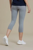Move and Flow Womens Capri Leggings