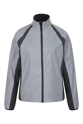 Shine 360° Reflective Womens Waterproof Jacket