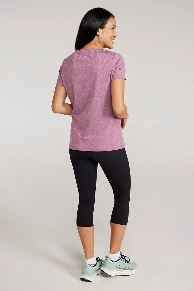 Vitality V Neck Womens Tee