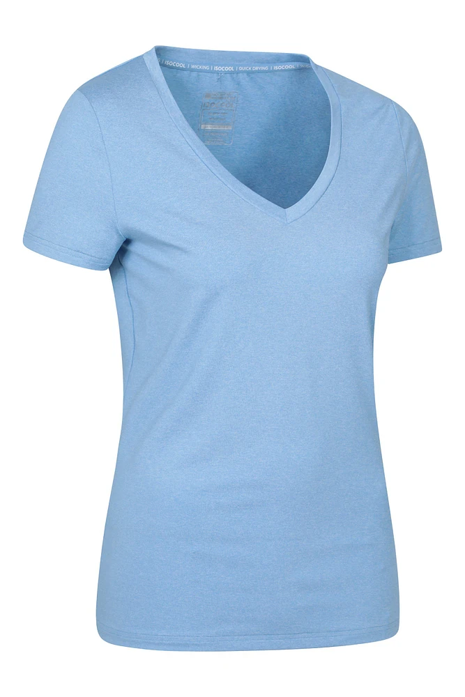 Vitality V Neck Womens Tee