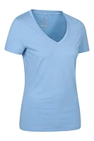 Vitality V Neck Womens Tee