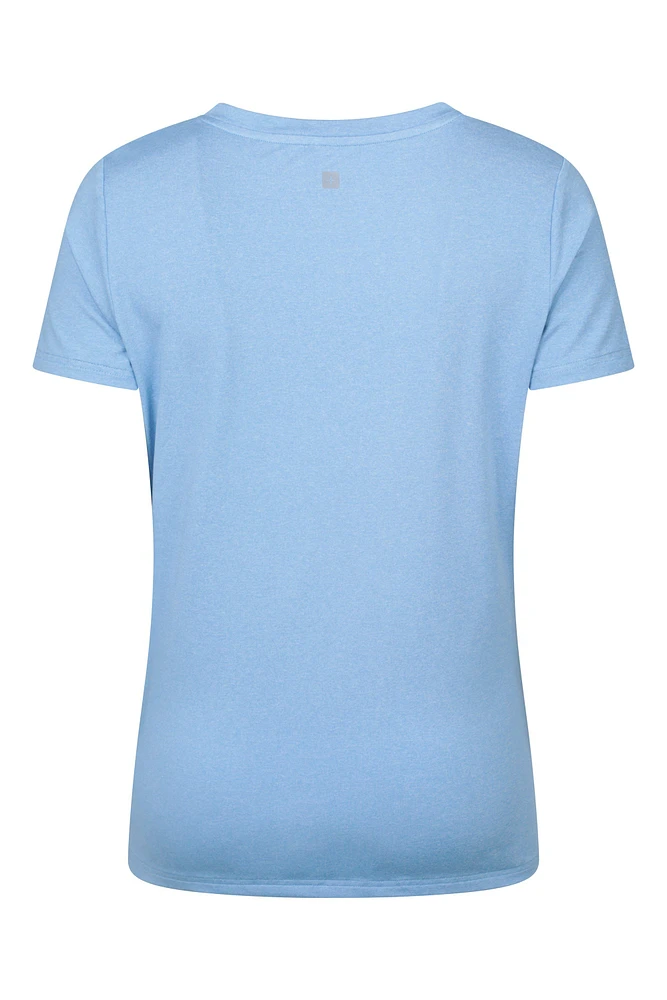 Vitality V Neck Womens Tee