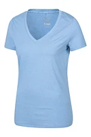 Vitality V Neck Womens Tee