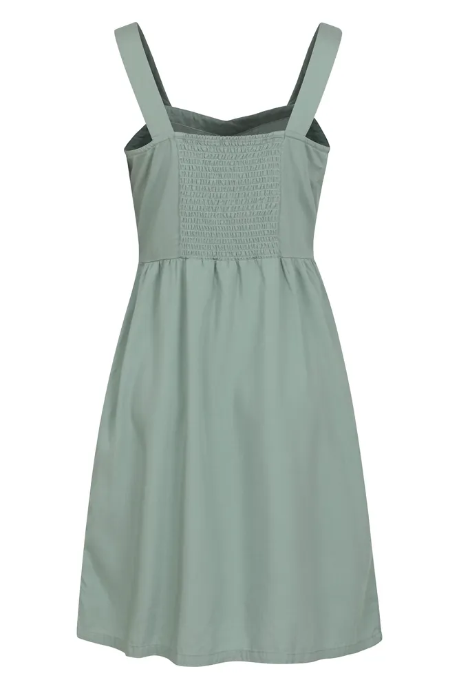 Summer Time Chambray Womens Dress