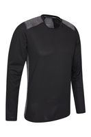 Aspect Panel Long Sleeve Mens Top