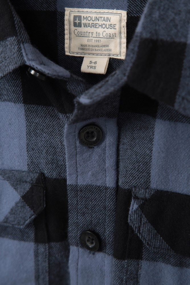 Flannel Kids Check Shirt