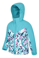 Snow Storm Kids Printed Ski Jacket