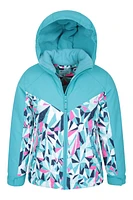 Snow Storm Kids Printed Ski Jacket