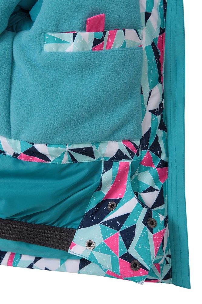 Snow Storm Kids Printed Ski Jacket