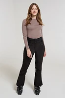 Avalanche Recco Womens High-Waisted Softshell Ski Pants