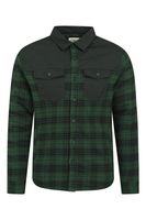 Flannel Insulated Mens Shacket