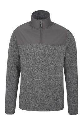 Idris Panel Mens Half-ZipFleece