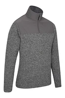 Idris Panel Mens Half-ZipFleece