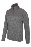 Idris Panel Mens Half-ZipFleece