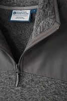 Idris Panel Mens Half-ZipFleece