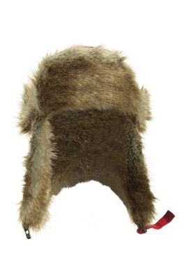Gingham Check Mens Trapper Hat